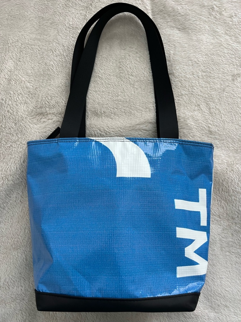 RAREFORM Blue Mini Blake Zippered Tote with Black Straps - Picture 3 of 13